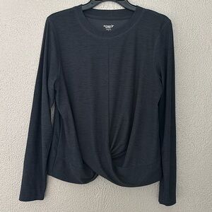 Old Navy Women’s Active Top, Large, Gray